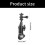 Handlebar Camera Bracket with 1/4 Screw for POV Ride Setups Trip Capturing 4