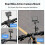 Handlebar Camera Bracket with 1/4 Screw for POV Ride Setups Trip Capturing 5