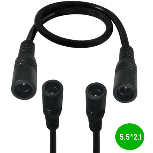 DC Power Extension Cable for LED Strip CCTV Security Camera Cable Replacement 2