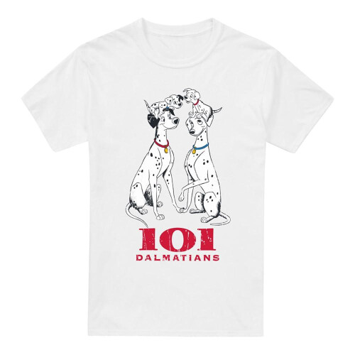 (M, White) 101 Dalmatians Mens T-Shirt
