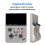64G/128G Gamepad 4.3" Screen Game Consoles Support for Linux Emelec 4.3 System Black 64G 4