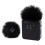 Universal Lavalier Microphone Outdoor Artificial Furry Windscreen for 7