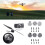 Quick Release Propeller Base Metal Propeller Base Inner Bearing Propeller Titanium color 3