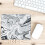 Antislip Gaming Mouse Pad NonSlip Rubber Base Comfortable Wrist Support 10 1