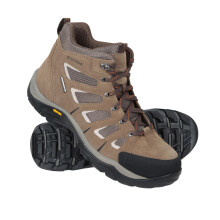 (11.5 UK, Brown) Mountain Warehouse Mens Field Extreme Suede Wide Walking Boots