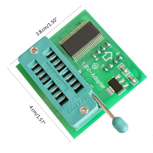SOP8 DIP8 Conversion Table Board MX25 W25 1.8V Adapter Board TL866CS TL866A 1