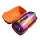 Protective Storage Cases for Pulse 5 Speaker Bag with Handle and Shoulder Internal Orange 11