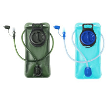 2er Pack Hydrationsblase 2 Liter/70 Oz Wasserblase Packung mit 2 (1 Stück Blau + 1 Stück Olivgrün)