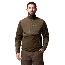 JACK PYKE Rannock Fleece Pullover Dark Olive X-Large