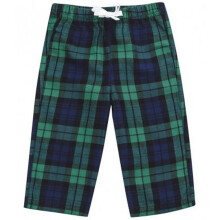 (12-18 Months, Green/Navy) Larkwood Baby Tartan Lounge Pants