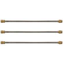 3X Stainless Steel Quick Connect Lance,Wand for Pressure Washers,Replacement Spray Wand,16 Inch,5000Psi