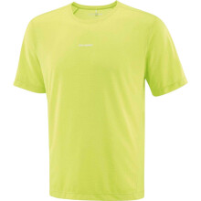 (XL, Lime) Salomon Mens Shakeout Core Logo Running T-Shirt