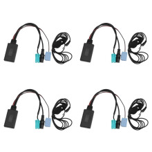 4X Carro 5.0 Cabo Auxiliar Microfone Handsfree Telefone Celular Adaptador de Chamada Gratuita para 2005-2011