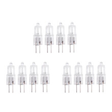 12V 20W 2 Pin G4 Basis Halogen GlÜHbirne 12 StÜCk Warmweiß