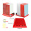 Game Card and Case Storage Base for Desk Display and Sorting White 2