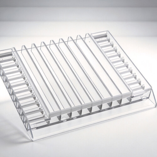 Game Card and Case Storage Base for Desk Display and Sorting White 2