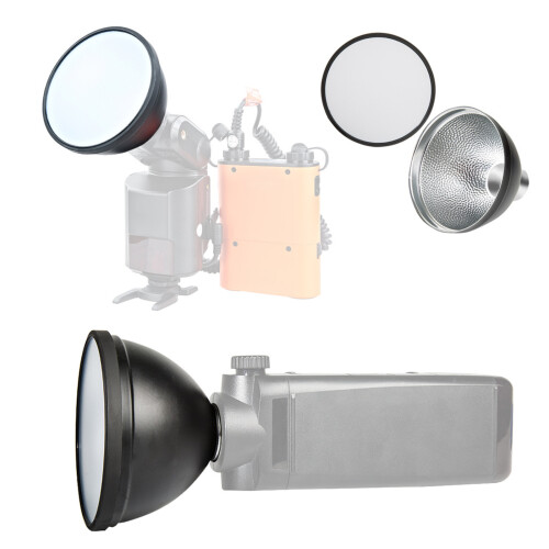 Universal Flash Diffuser Softbox Reflector AD-S2 Diffuser Expand Coverage 1