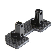 Carbon Fiber Servo Mount Axle Servo Fixed Bracket for Axial SCX10 SCX10 II 90046 1/10 RC Crawler Car Upgrade Parts