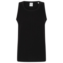 (11-12 Years, Black) Skinni Fit Chidlrens Girls Feel Good Stretch Vest