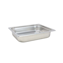 Stainless Steel Gastronorm Pan 1/2 x 6.5cm Container Food Storage Catering Tray