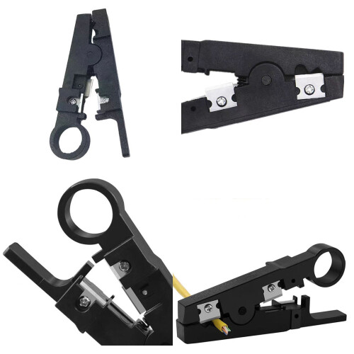 Cable Cutter Striper Cable Wire Pliers Multi-functional Electric Stripping Tools 1