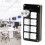 7 Key 1 Knob Gaming Keypad Customizable Programmable Copy Pastes Small Keyboard 5