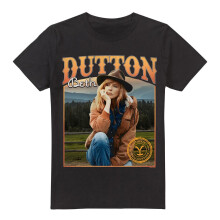 (S, Black) Yellowstone Mens Thoughts Beth Dutton T-Shirt