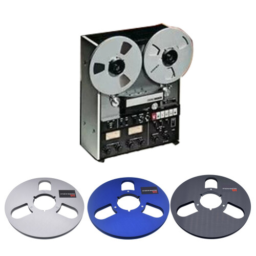 10 inch Opening Machine with Reel with Box 10 Inch Opening with Empty Reel Silver 2