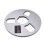 10 inch Opening Machine with Reel with Box 10 Inch Opening with Empty Reel Silver 11