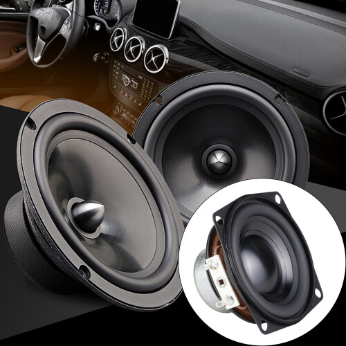 Speaker Driver 20W Square Mount Part for Portable Speaker Use 1 pack 2