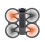 Bladee Propellers 3032S Bladee Propellers for Avata 2 Drones Quadcopter Red 11