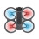 Bladee Propellers 3032S Bladee Propellers for Avata 2 Drones Quadcopter Red 9