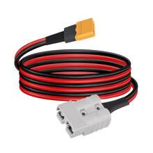 SB50 to XT60H Wire for Battery Charging and Solar Energy Routing Use Daily 30cm males head