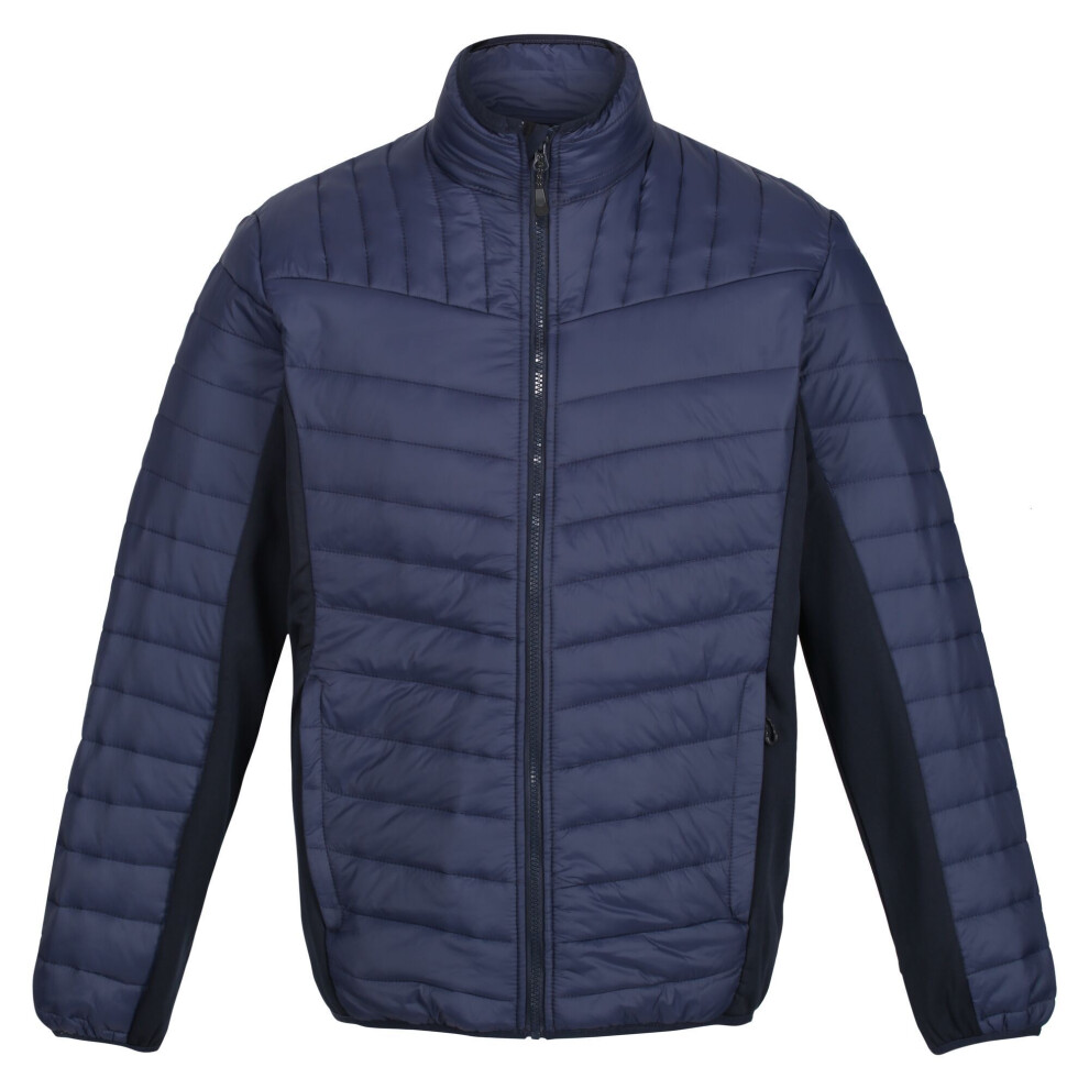 Regatta (3Xl, Navy) Mens Tourer Hybrid Padded Jacket