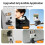 Camera Backpacks Clip Mount with Magnetic Quick Release Strap Holder for GO Ultra 8