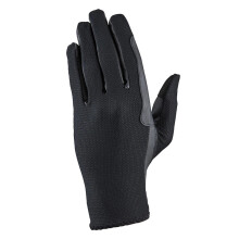 (8, Black) Dublin Unisex Adult Pull-On Mesh Riding Gloves