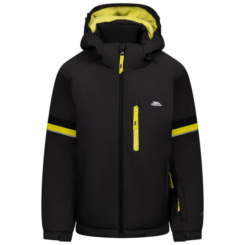 Trespass (5-6 Years, Dark Grey) Boys Peter Waterproof Ski Jacket