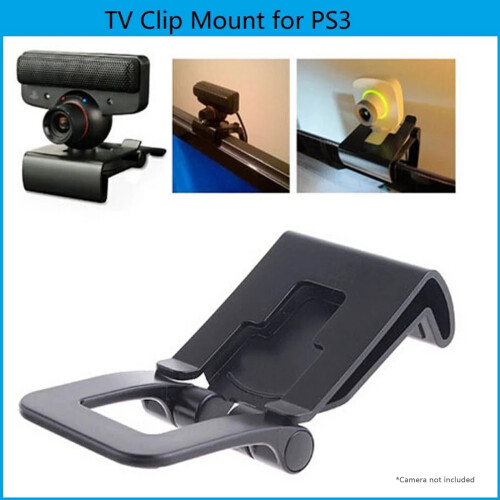 Adjustable TV Clip Mount Holder Dock Stand Compatible for  Move Eye Camera 2