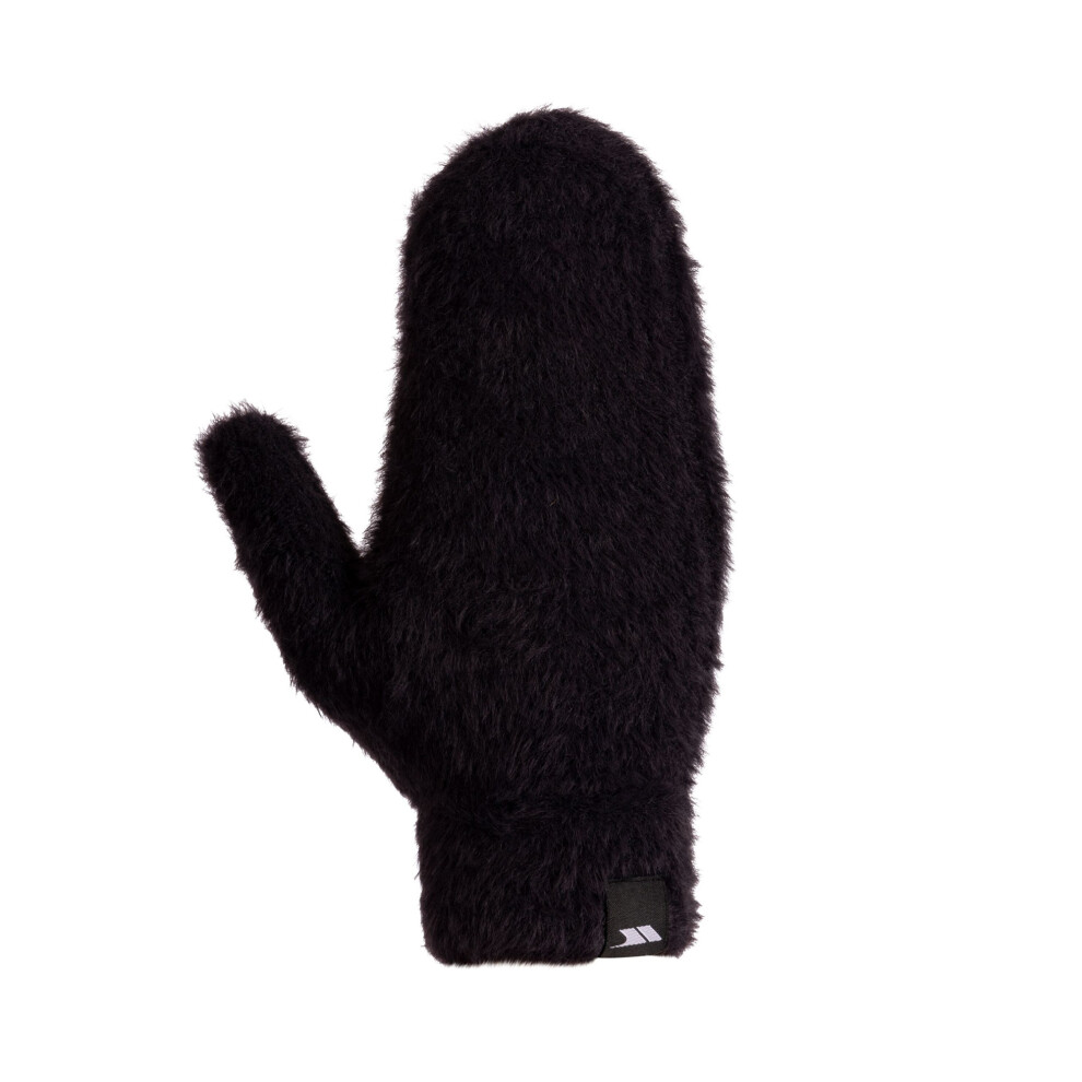 Trespass (S-M, Dark Grey) Womens/Ladies Seth Knitted Ski Mittens