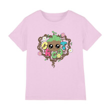 (7-8 Years, Light Pink) Guardians Of The Galaxy Childrens/Kids Groot Heart T-Shirt
