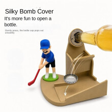 3D Printed Themed Bottle Opener Beer Bottle Opener with Swing Cap Launcher Fun Gift