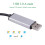 USB DMX512 Interface Adapter Control Stage Lighting Controller Dimmer Led 500cm 7