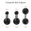 Double Ball Mount Adapter Extension Ball for Standard Dual Ball Socket Mount RAM C 2