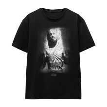 (L, Black) Star Wars Womens/Ladies Carbonite Han Solo T-Shirt