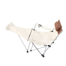 Outdoor Klapp-Liegestuhl mit Fußstütze und