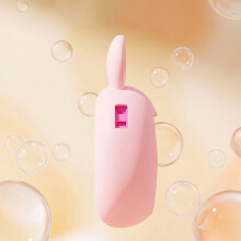 Silicone Protective Case for Toy Electronic Pet Cover Shockproof Light pink RabbitEars