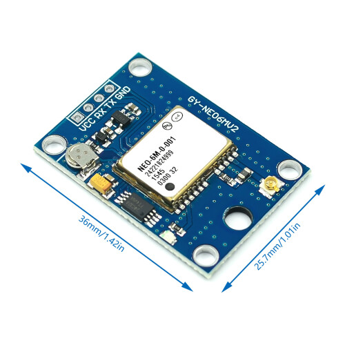 DC3V~5V GY-NEO6MV2 NEO6M Positioning Module Board with Active Ceramic Antenna 2