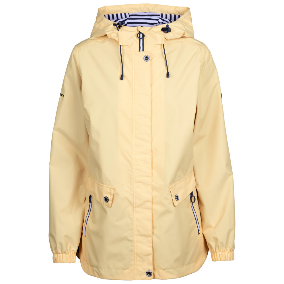 Trespass (Xl, Pale Maize) Womens Waterproof Jacket - Flourish C