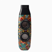 Kazoo-Blasinstrument für Erwachsene und Kinder, Doppelloch-Kazoo mit Kazoo-FlötenMembranen für Ukulele, Violine, Gitarre