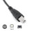 USB Printer Cord Type B to Type C Host for Cellphone External Hard Drive,Scanner 1m 4